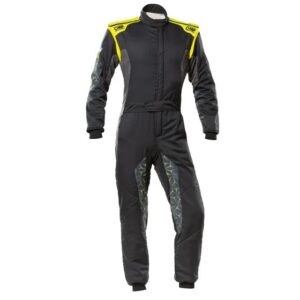 TECNICA HYBRID OVERALL F IA 8856-2018 BLACK / FLU OMPIA0-1864-A01-178-52