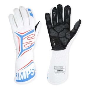 Glove Magnata Medium White / Blue SFI 3.5/5 SIMMGMW