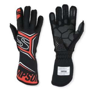 Glove Magnata X-Large Black / Red SFI 3.5/5 SIMMGXR