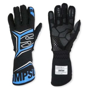Glove Magnata XX-Large Black / Blue SFI 3.5/5 SIMMGZB