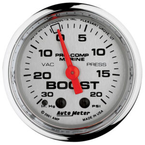 2-1/16 PC Marine Gauge Vac/Boost 30HG/20PSI ATM200774-35