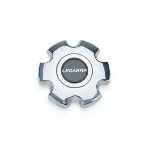 Billet Horn Button Polished Lecarra Logo LEC3641