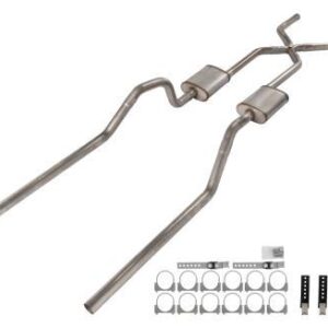 65-70 Chevy B-Body X-Pip Crossmember Back Exhaust PYPSGB15S
