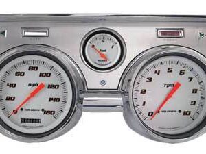 67-68 Mustang 5 Gauge Set CLAMU67VSWBA