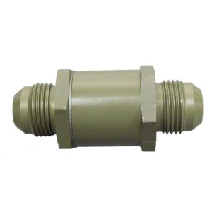 Flapper Check Valve; 12A N M both ends HARD ANODI KIN3098-HC