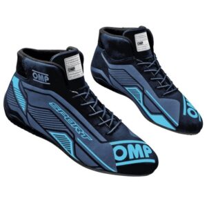 OMP SPORT SHOES FIA 8856 -2018 BLACK / CYAN SZ. 4 OMPIC0-0829-A01-275-41