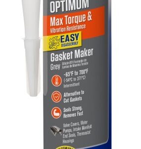 Optimum Grey RTV 12 Oz Silicone Cartridge PEX27236