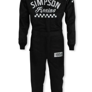 Suit Checkers X-Large Black SFI 3.2A/5 SIMCK02421