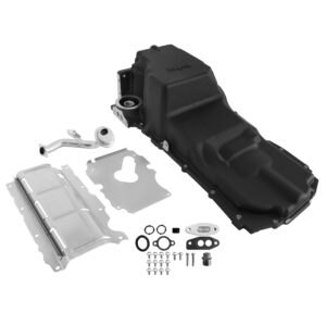 Oil Pan 4WD/Truck GM LT Swap - Black WEI302-24BK