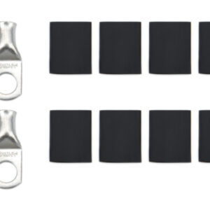 Ring Terminal 1/2in 2 Ga w/Heat Shrink 20pk QRP57-560-20