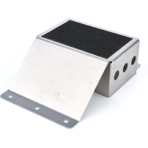 2in Heel Riser Plain Aluminum TIP4118