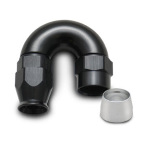 180 Degree High Flow Hose End Fitting -8 VIB28808