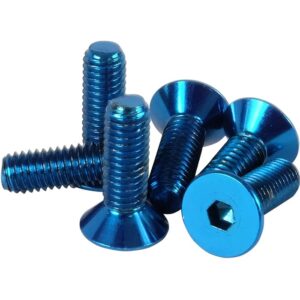 Screw Kit Steering Wheel Blue Conical NRGSWS-100BL
