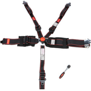 Harness Elite 5pt Camlock P/U Ratchet Blk BUTBB1220200