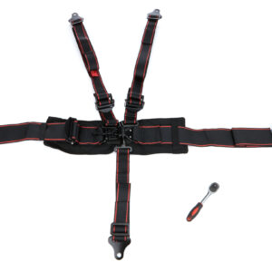 Harness Elite 5pt L&L P/U Ratchet Black BUTBB1220916