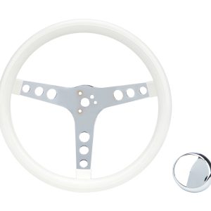 Classic Wheel White Grip GRT838W