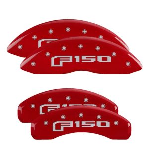 Set of 4 Caliper Covers Engraved Front and Rear MGP10239SF16RD