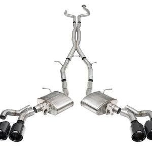 24- CT5-V Blackwing Cat Back Exhaust Blk CF COR21320CFBLK