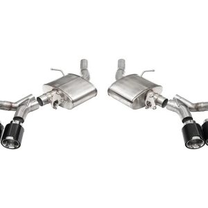 24- CT5-V Blackwing Axle Back Exhaust CF COR21322CF