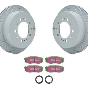 Brake Rotor & Pad Kit Greenstuff Toyota/Lexus EBCS3KR1108