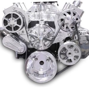 Serperntine Pulley Kit Small Block Chevy EDDMS107-55BP