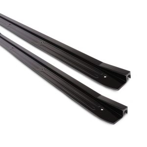 Billet Door Sill Plates Matte Black EDDMS275-35MB
