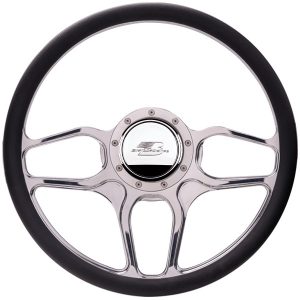 Steering Wheel 1/2 Wrap 15.5in Win Lite Polished BSP34102