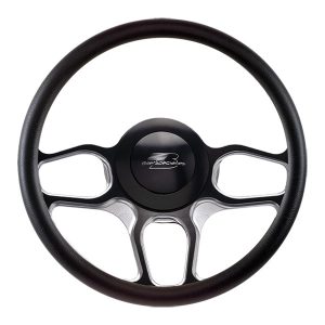 Steering Wheel 1/2 Wrap 14in Win Lite Black BSPBC30102