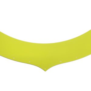 Extension Predator Hood Flou Yellow 5.5in Tall DOM500-EX-FLO-YE