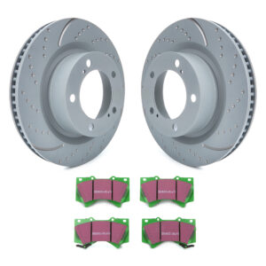 Brake Rotor & Pad Kit Greenstuff Toyota EBCS3KF1191
