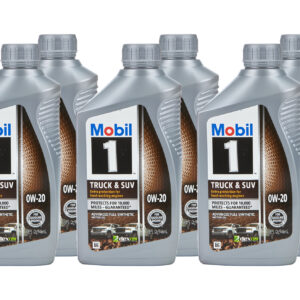 0W20 Truck & SUV OIl Case 6 x 1 Quart MOB124592