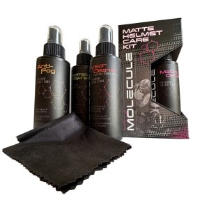 Matte Helmet Care Kit 4oz Sprayers MOLMSHCK44