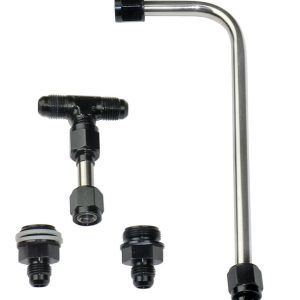 Carb Fuel Line 6AN Black QFT34-600BK