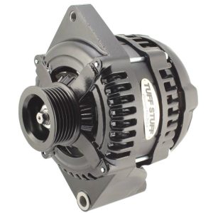 225 MAX AMP Alternator 6 Groove 1 Wire Black TFS8441B6G1W