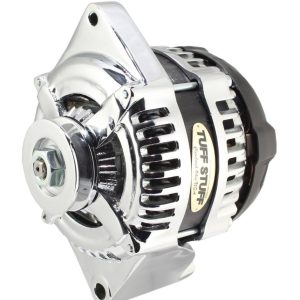 225 MAX AMP Alternator 1 Groove 1 Wire Chrome TFS8441C1G1W