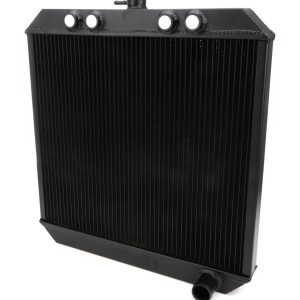 Sprint Car Radiator Down Flow Black 4 -10 Inlet TIP5200