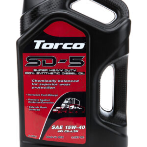 SD-5 Synthetic Diesel 15w40 5 Liter Jug TRCA191540LE