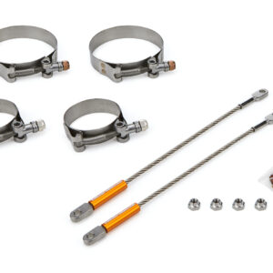 10in Premium Tether Set 2.125 Pri/3.500 Clamp DRR0010-2125-3500