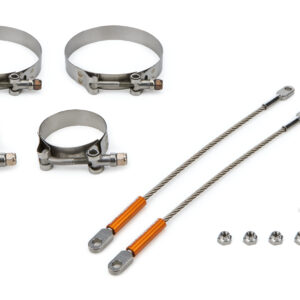 10in Premium Tether Set 2.250 Pri/4.000 Clamp DRR0010-2250-4000