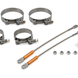 10in Premium Tether Set 2.375 Pri/3.500 Clamp DRR0010-2375-3500