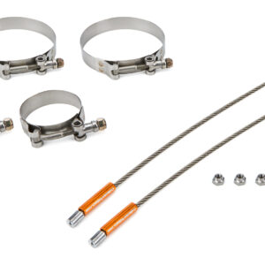 10in Lite Tether Set 2.375 Pri/4.000 Clamp DRR2010-2375-4000