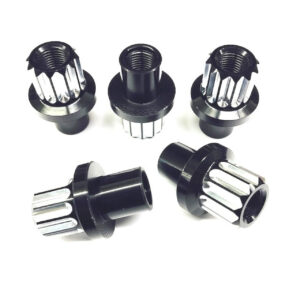 Billet Aluminum 12pt Lug Nuts - 1/2 5pk DRR7305-500M
