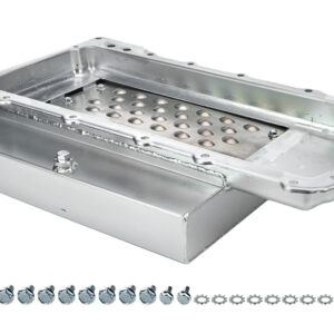 GM LS CT Oil Pan 8qt 4-in Deep Rear Sump KEVLS1007-ST