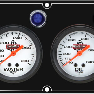 4 Gauge Panel OP/WT//OT/WP Black QRP61-6723
