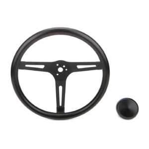 Classic Series Black Slotted Steering Wheel GRT8540