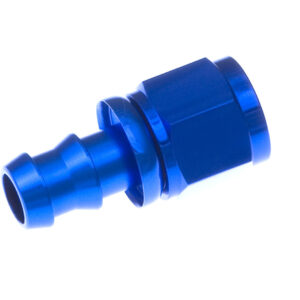10AN Push Lock Hose End Str Blue RHP2000-10-1