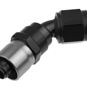 10AN Crimp Style Hose End Black 45 RHP7045-10-2