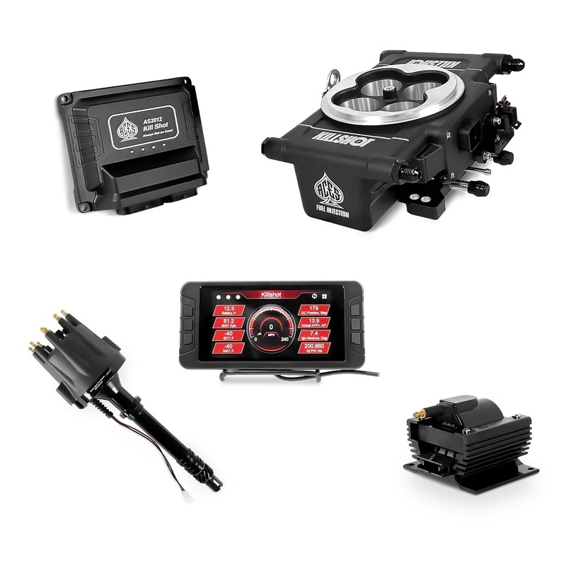 Killshot EFI Top End Kit Black SBC/BBC AFIAS2012B-TEK1