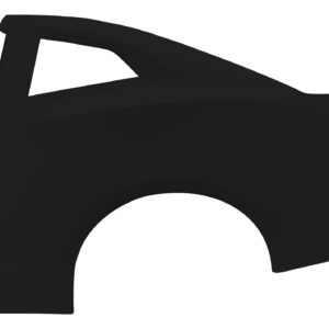 Quarter Panel Left Black Car Plastic FIV33131-27151-BL