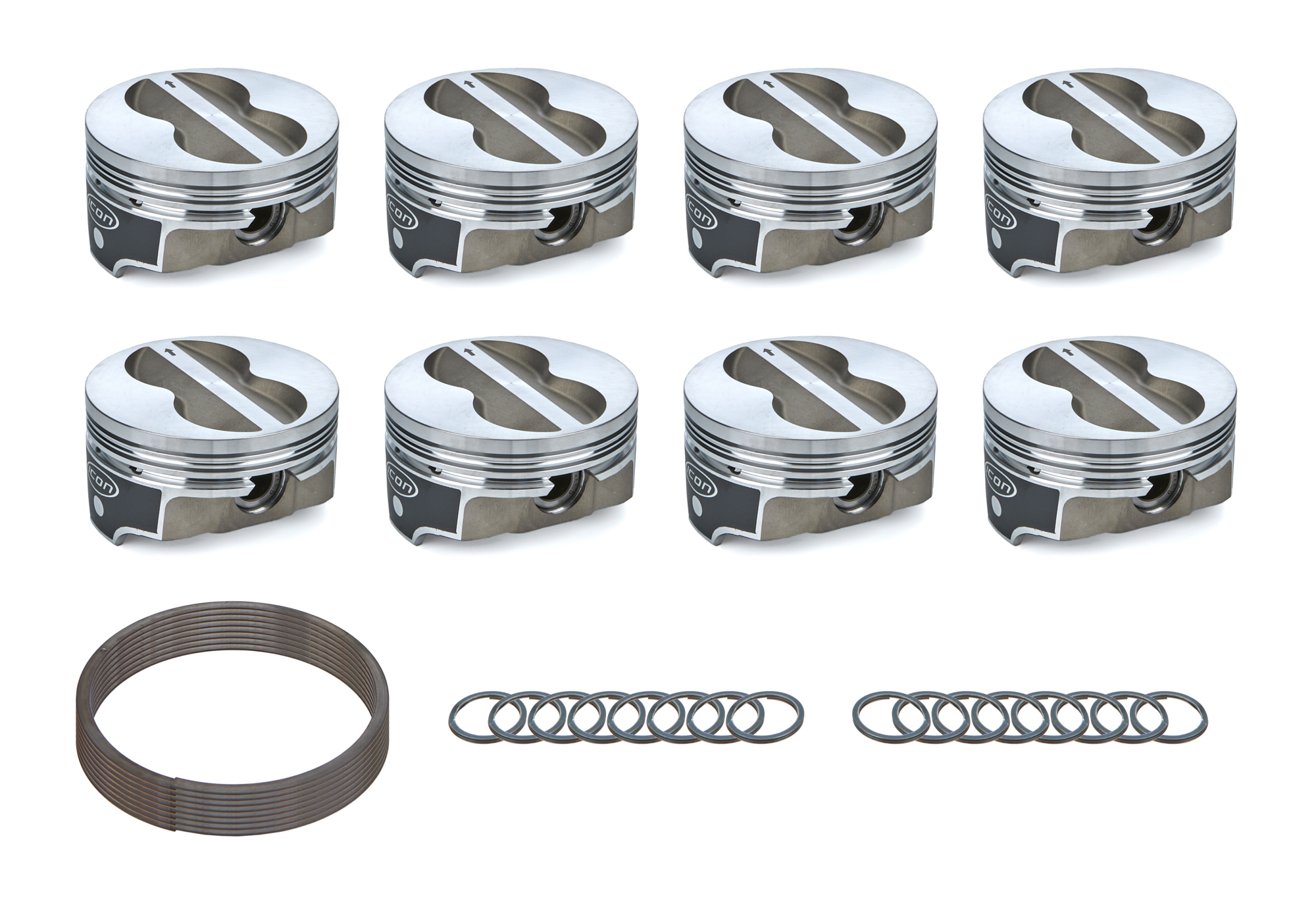 ICON FHR Piston - Chevy 383 6.00 Rod -10cc Fla ICNIC10016.030